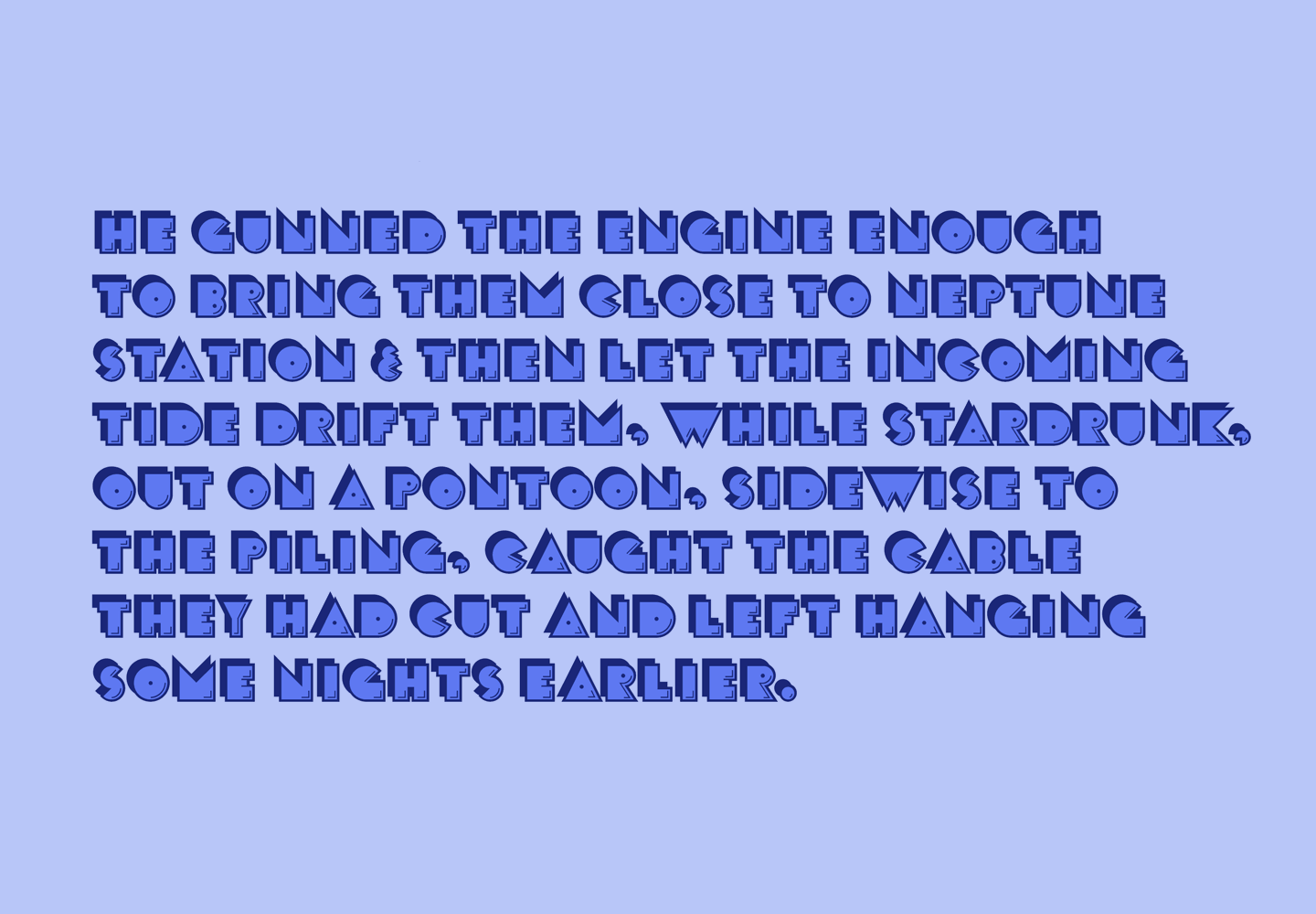 Crack Man font