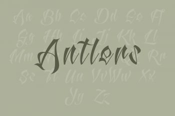 Antlers Font Free Download