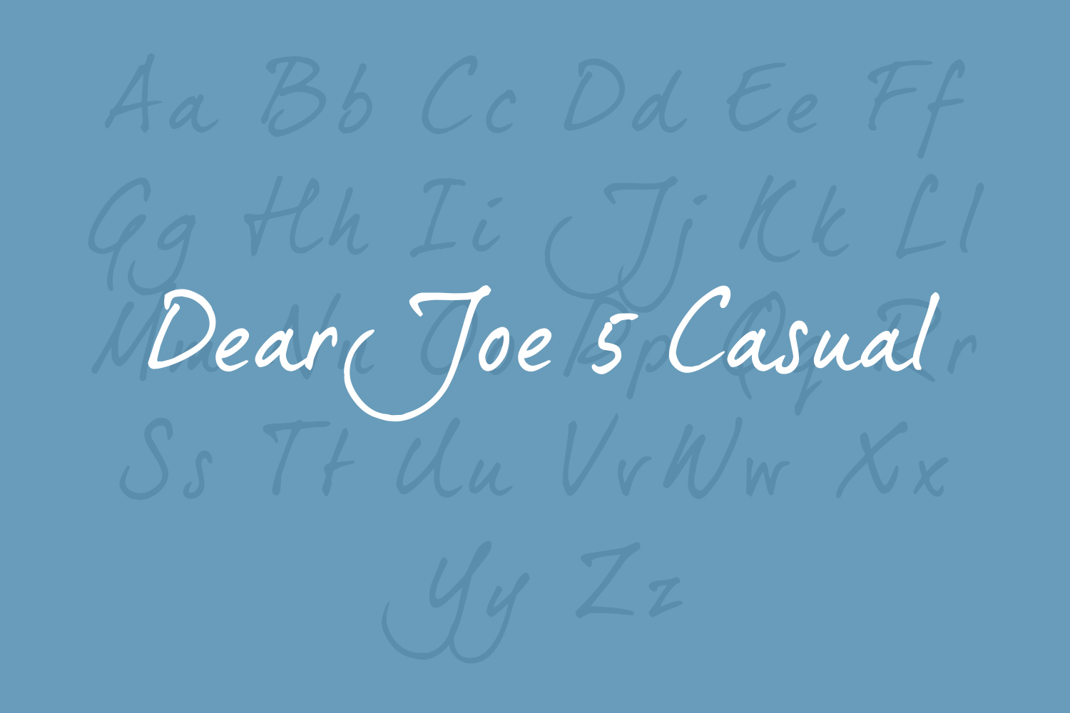 DearJoe 5 Casual Font Family