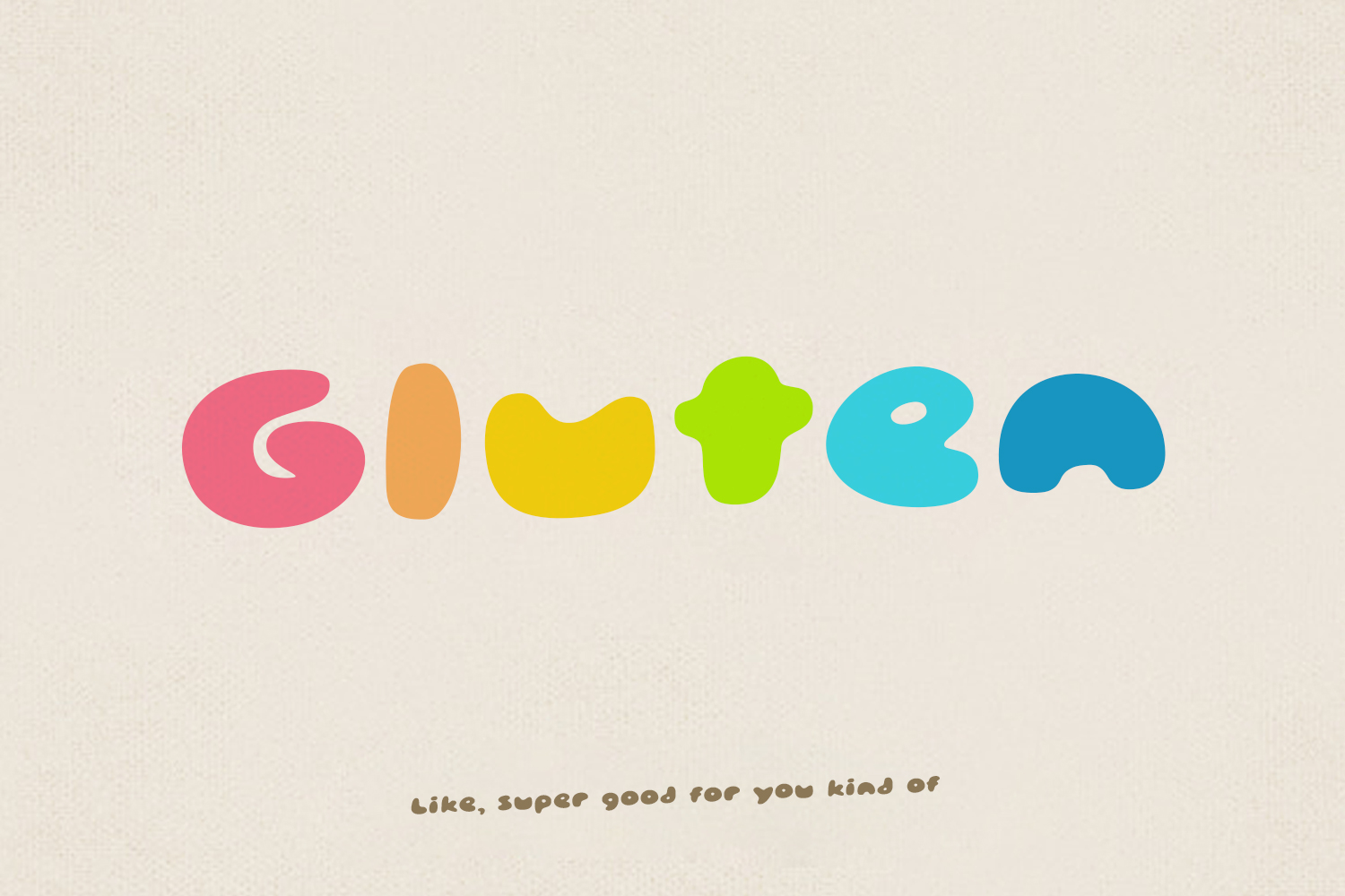 Gluten Free Font