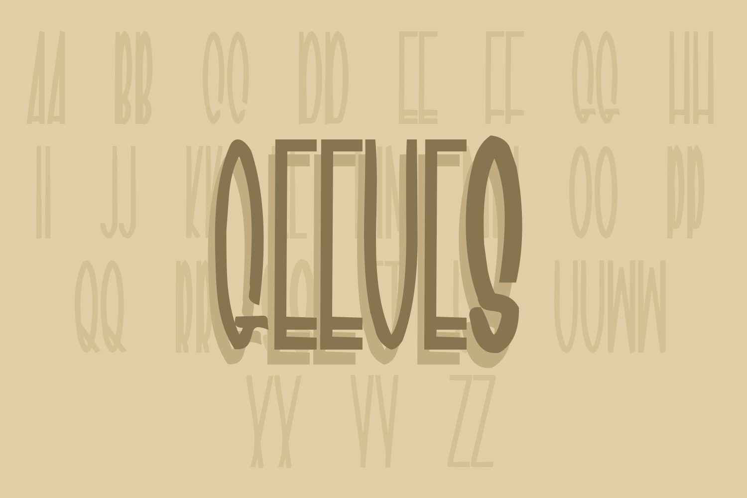 Geeves Font free download
