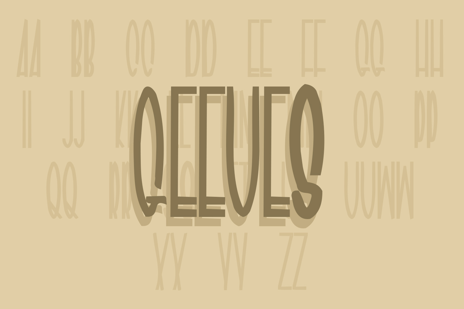 Geeves Font free download