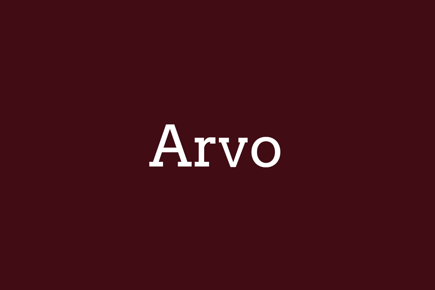 Arvo