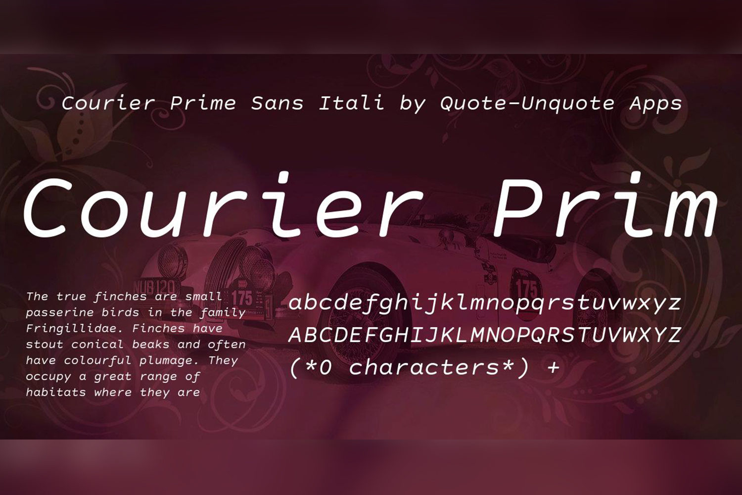 Courier Prime Sans