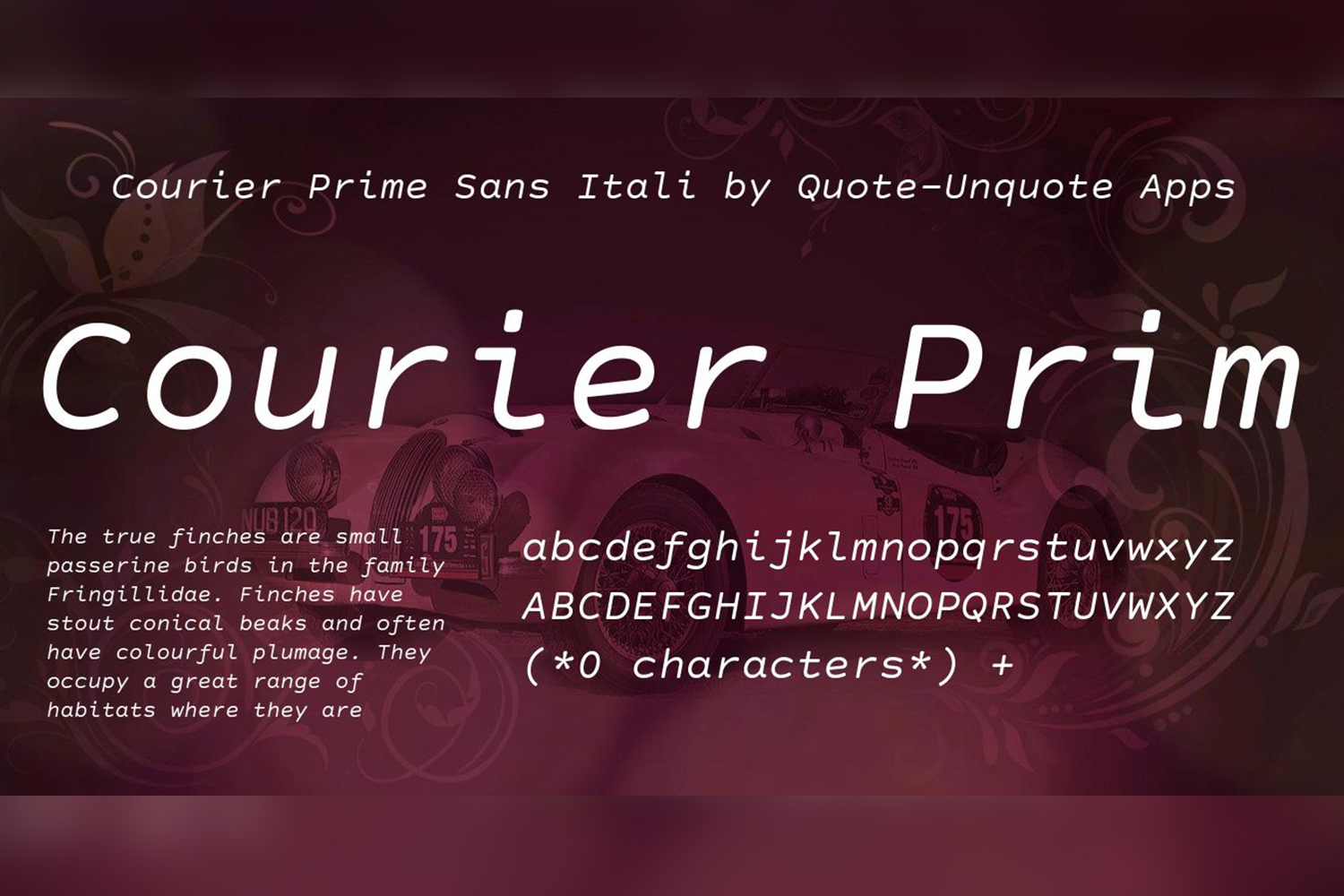 Courier Prime Sans