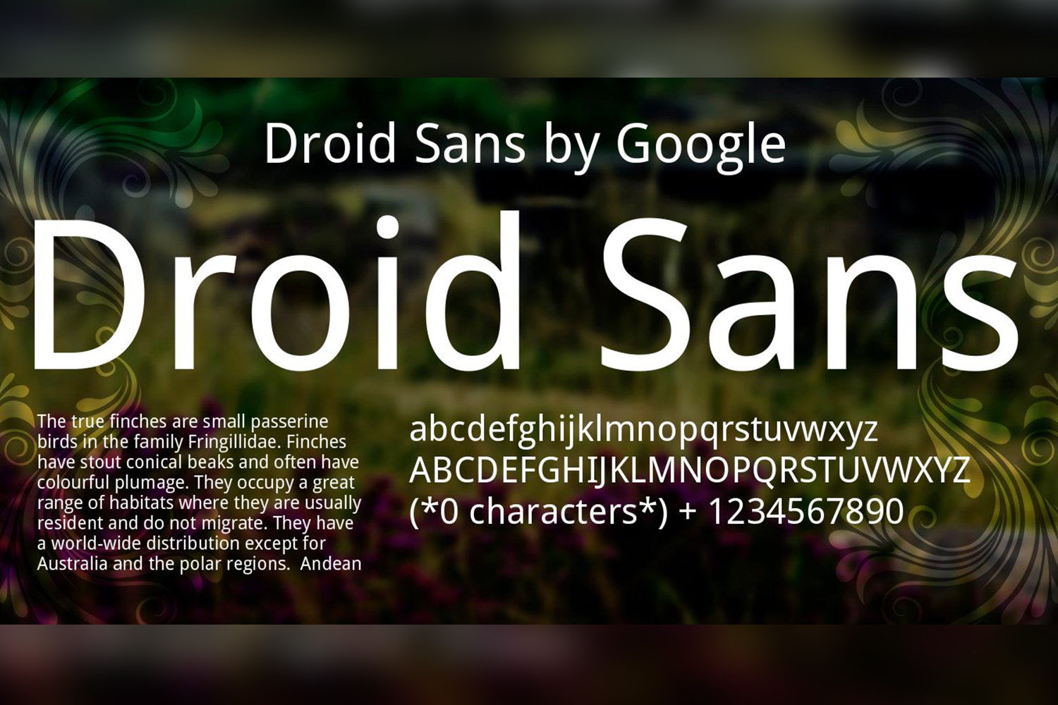 Droid Sans Mono