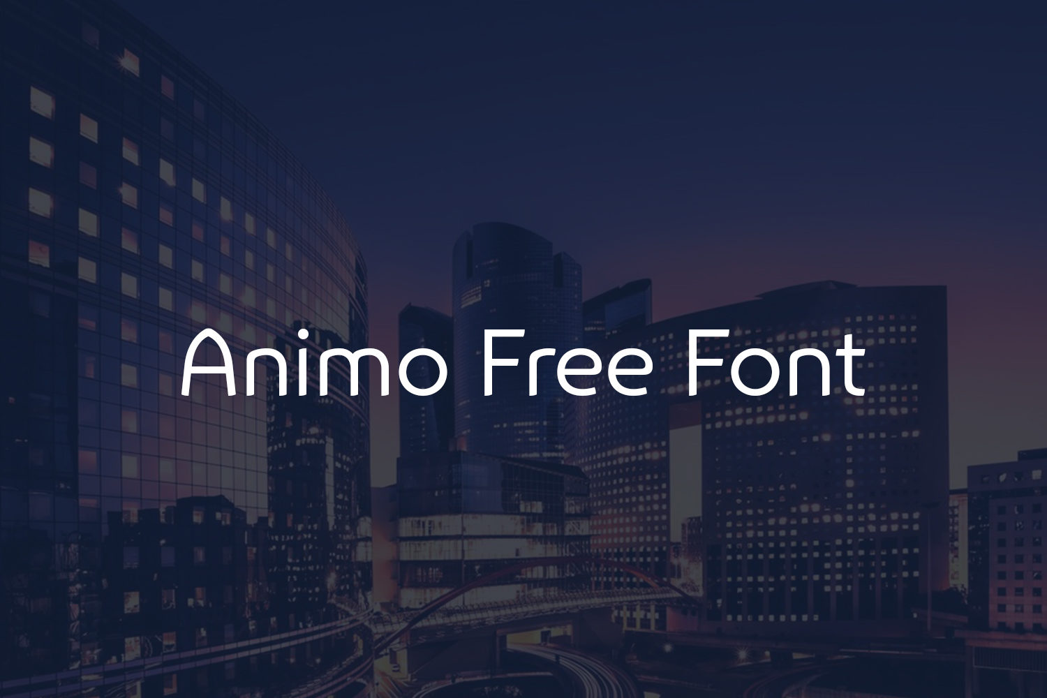 Animo Free Font