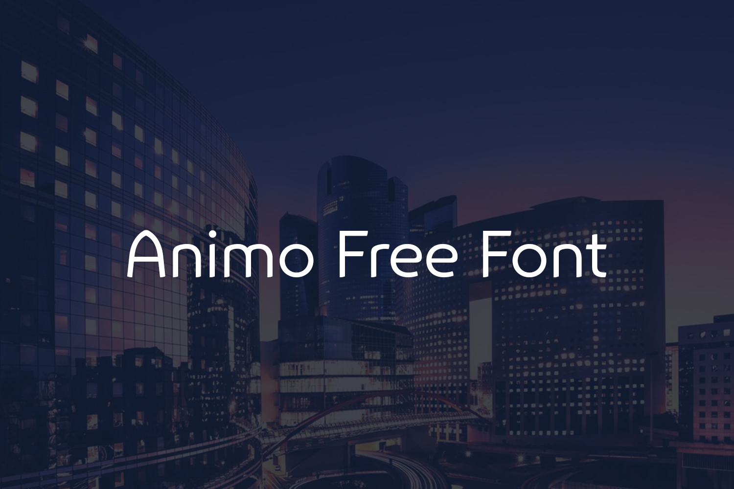 Animo Free Font