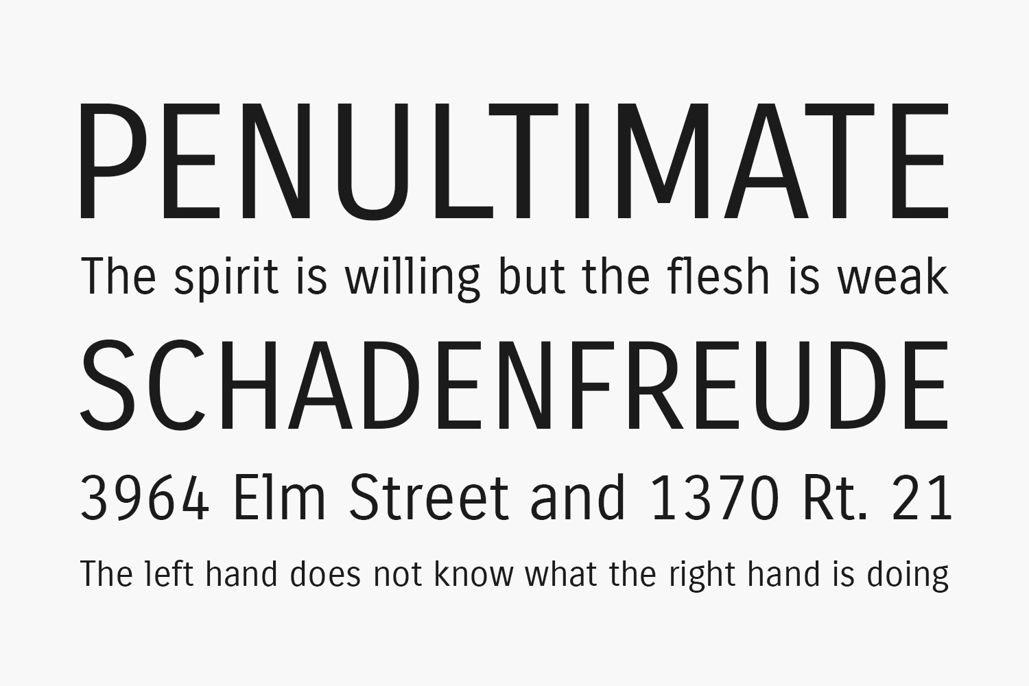 Carrois Gothic Free Font Family