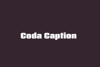 Coda Caption