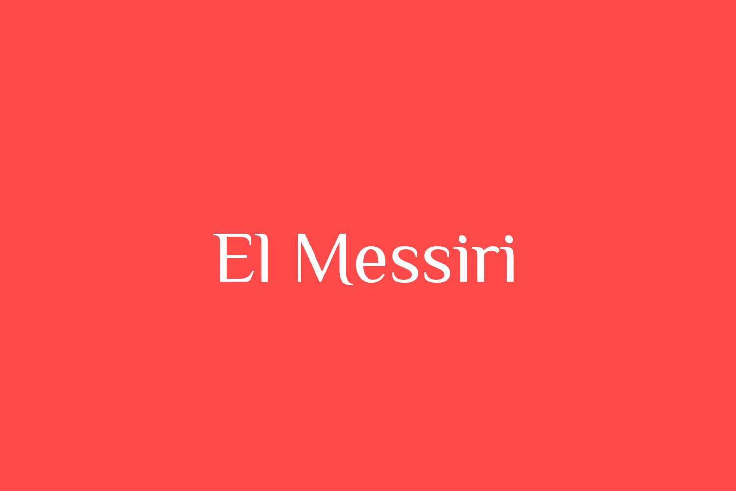 El Messiri