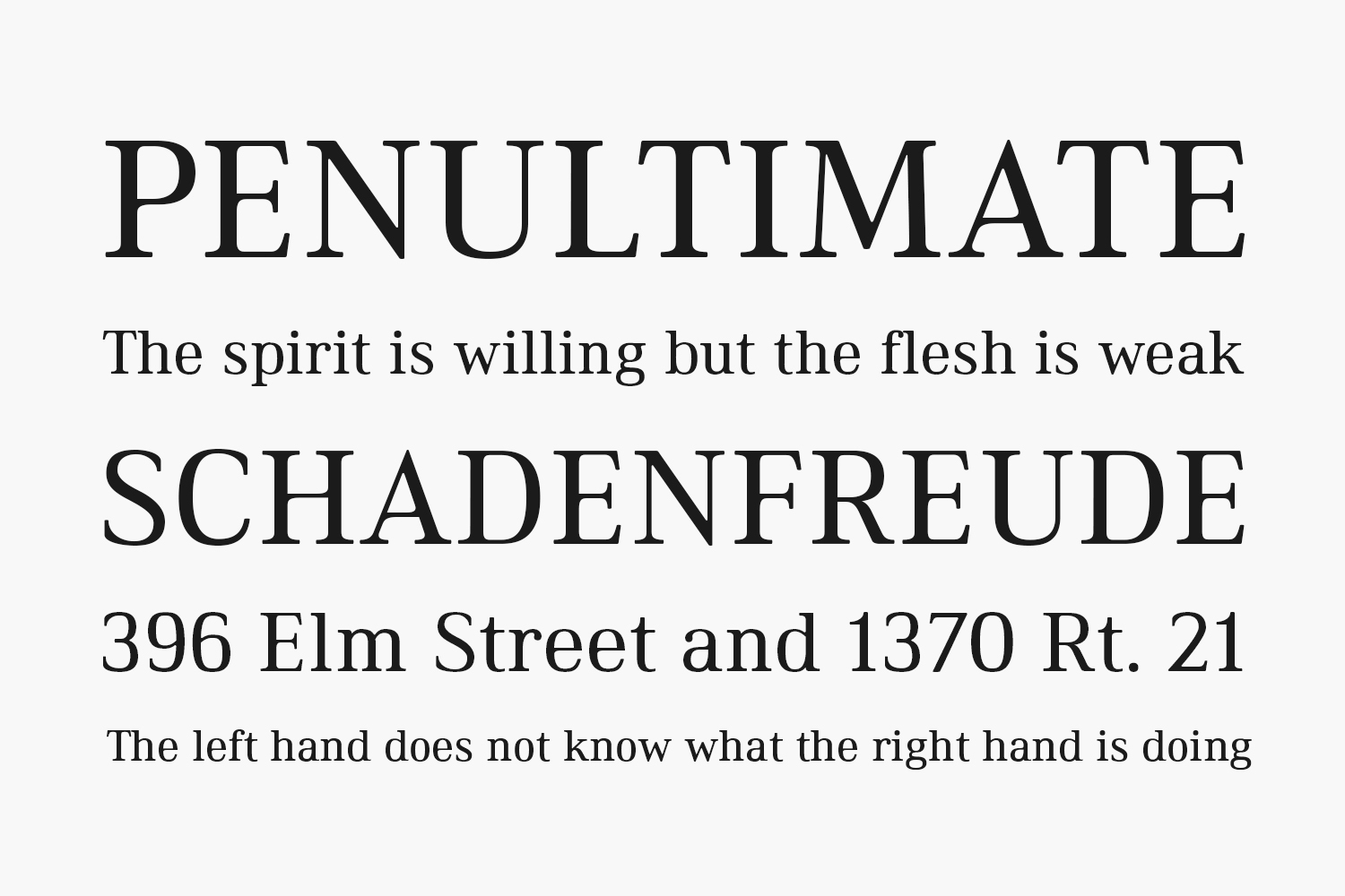 Ethos Free Font Family