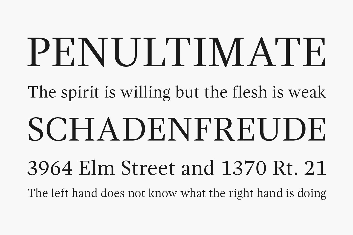 Gandhi Serif Free Font Family