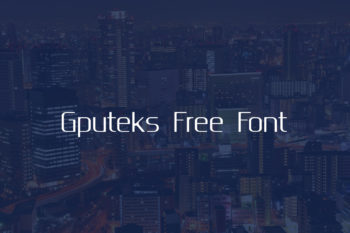 Gputeks Free Font Family