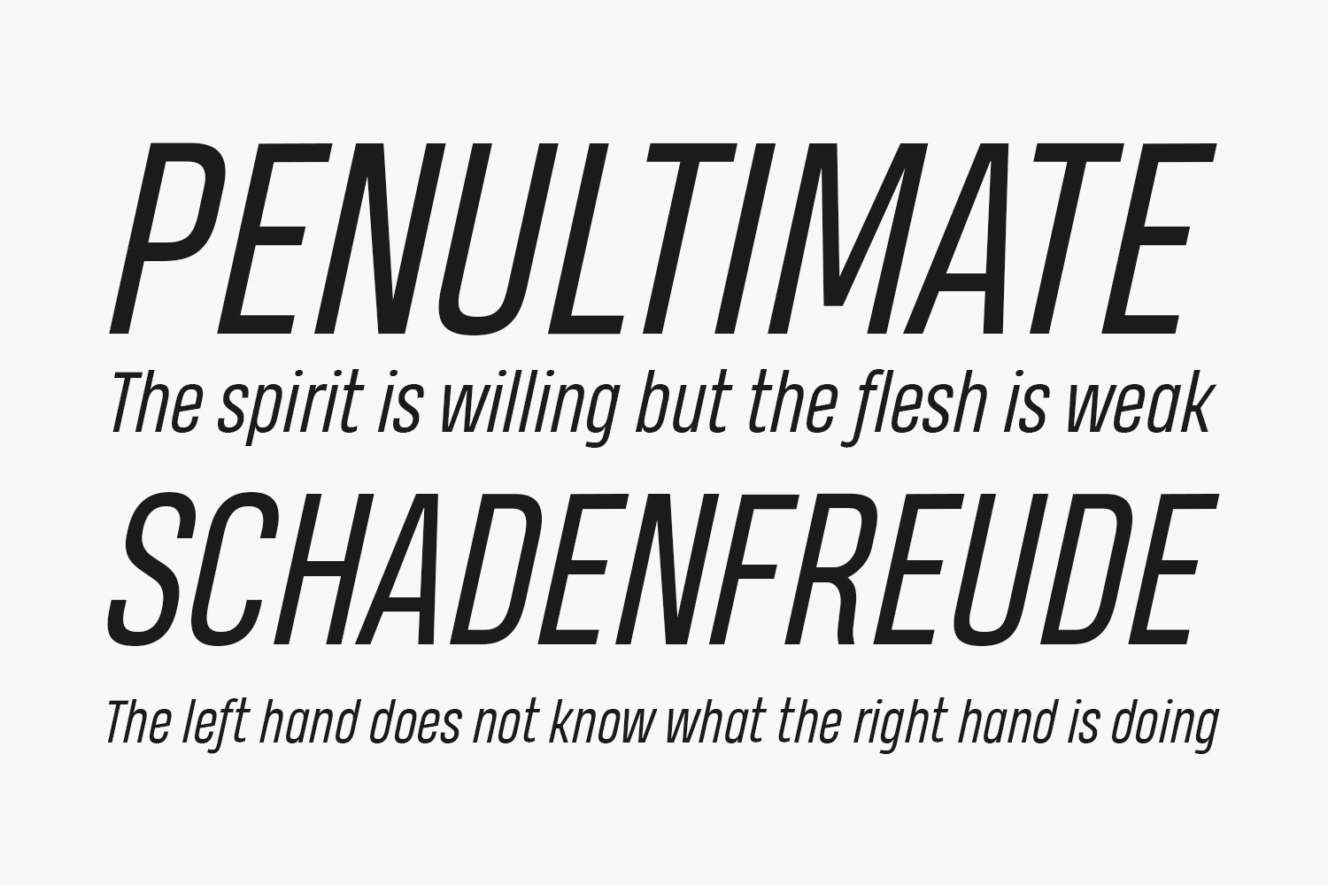 Heading Pro Free Font Family