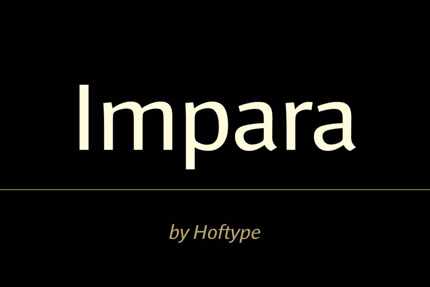 Impara Free Font