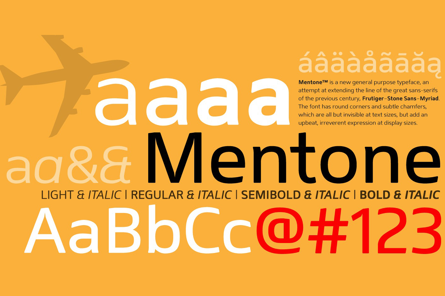 Mentone Free Font Family