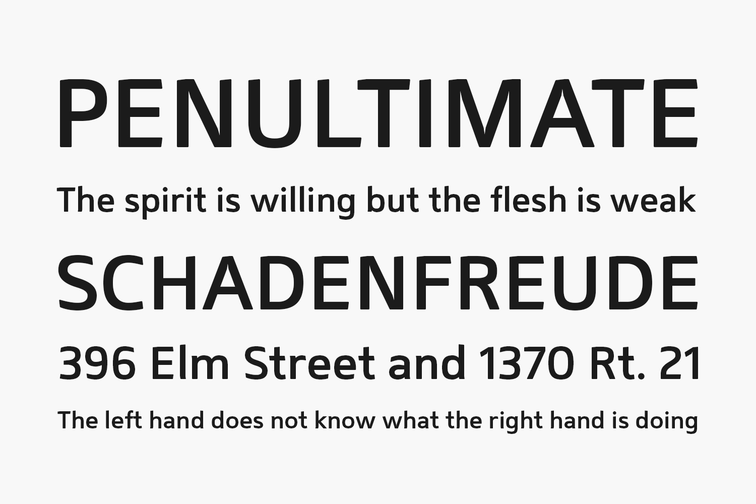 Mentone Free Font Family