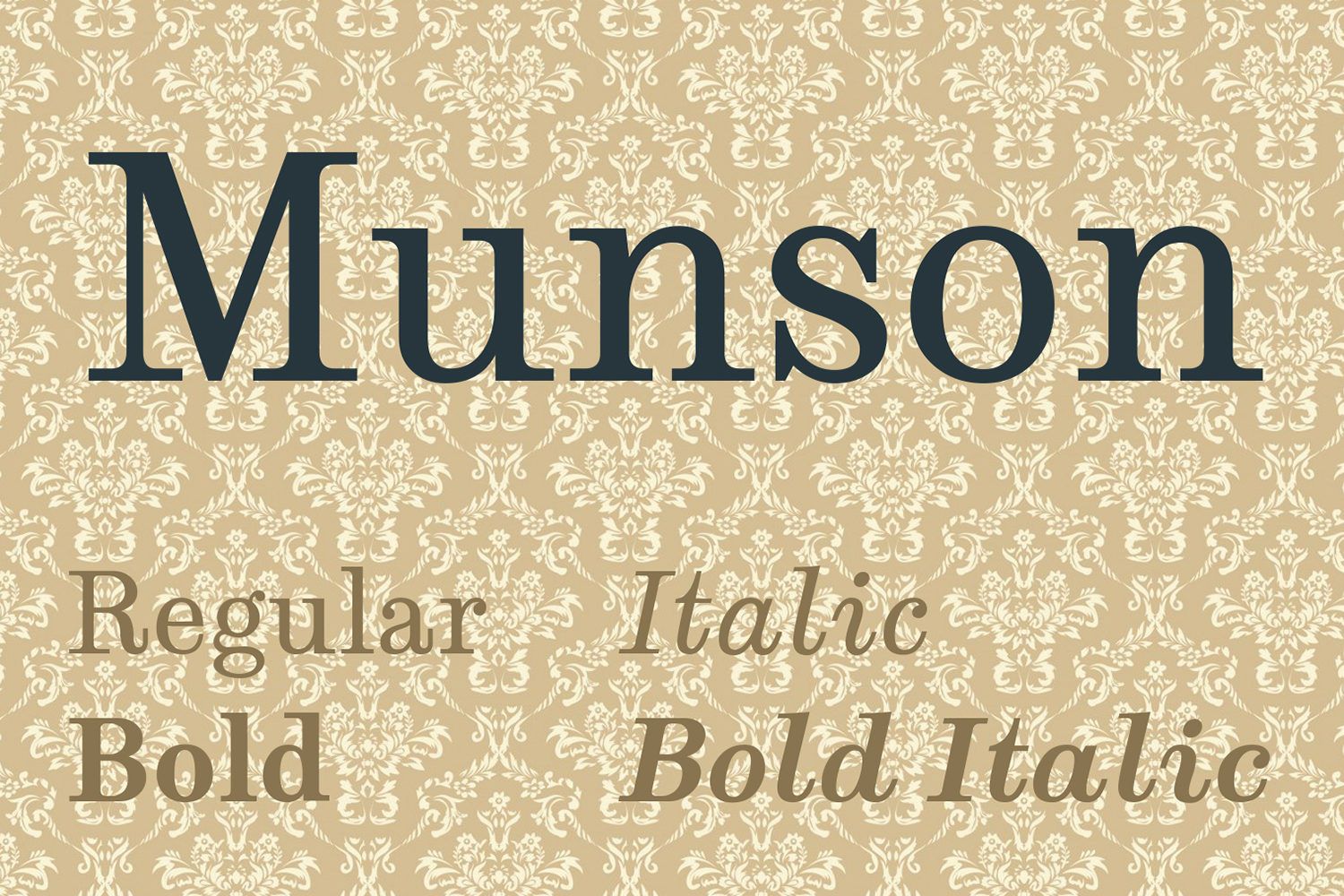 Munson Free Font Family