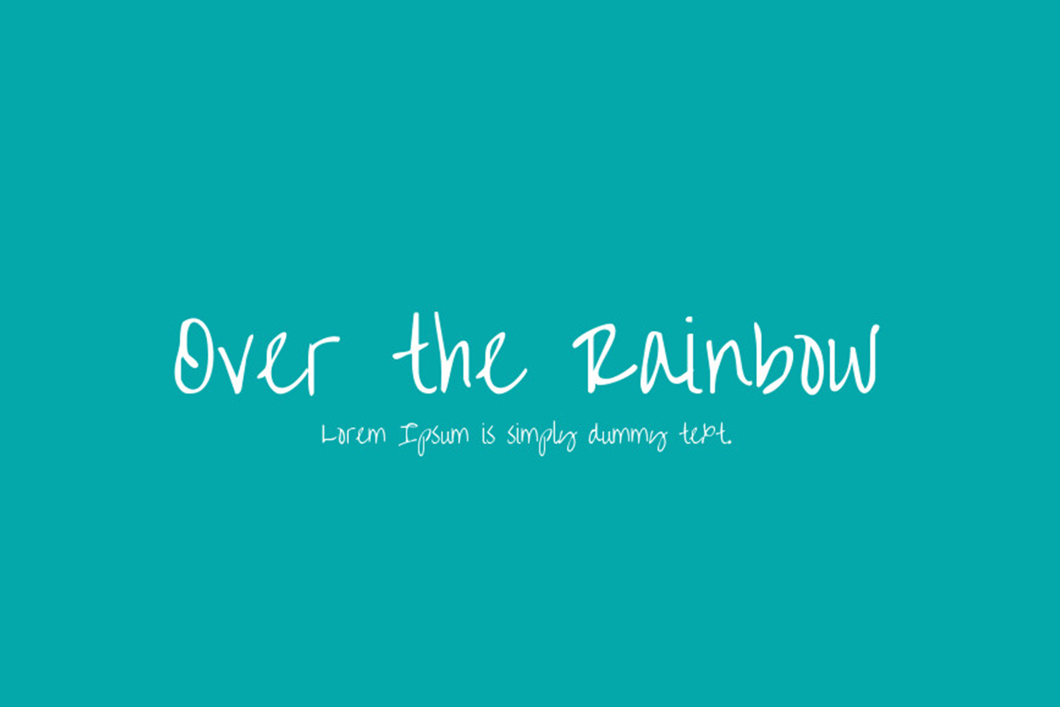 Over the Rainbow