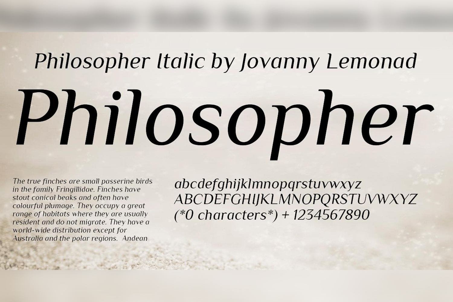 Philosopher Free Font Family