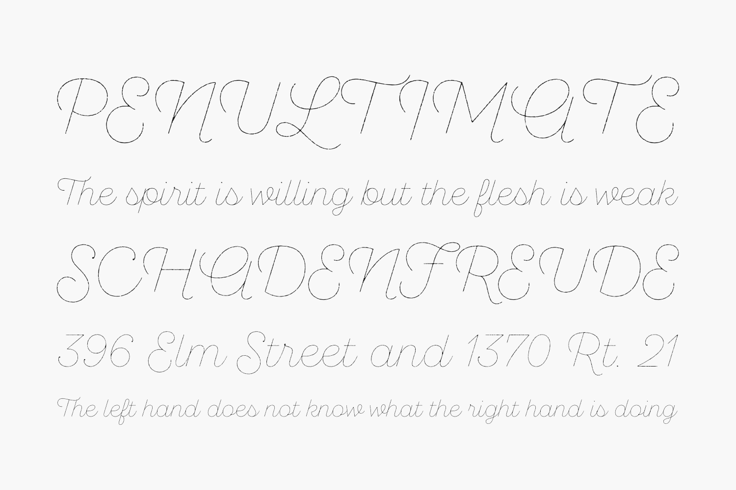 Sant'Elia Free Font Family