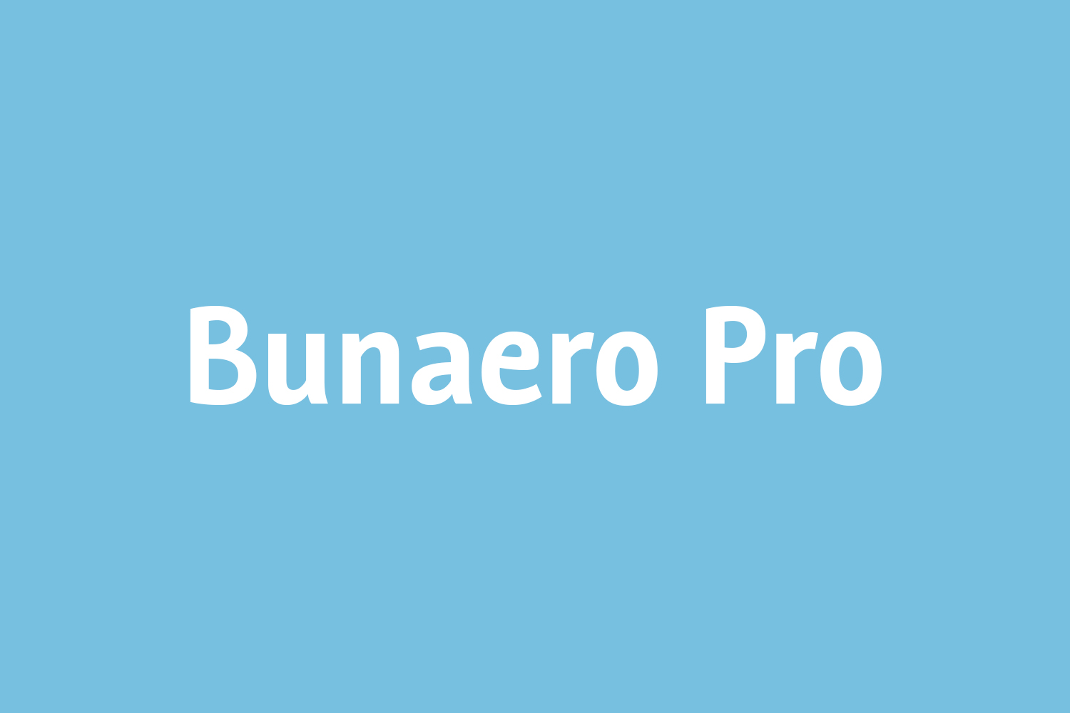 Bunaero Pro