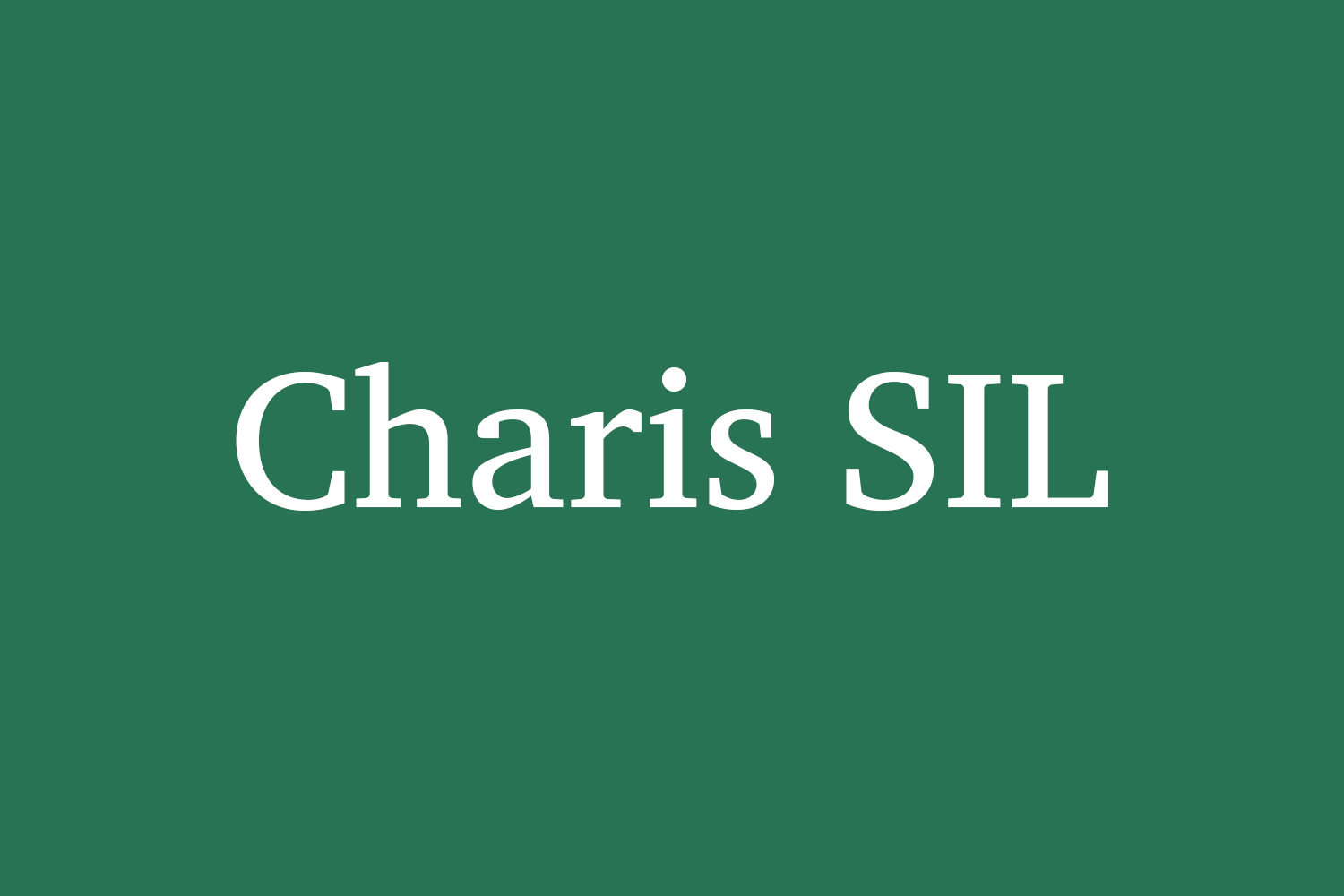 Charis SIL