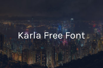 Karla Free Font Family