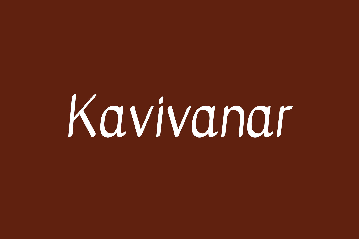 Kavivanar