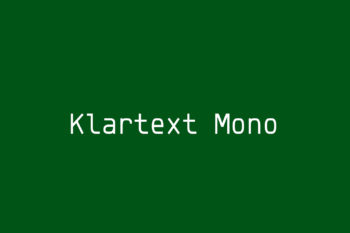 Klartext Mono