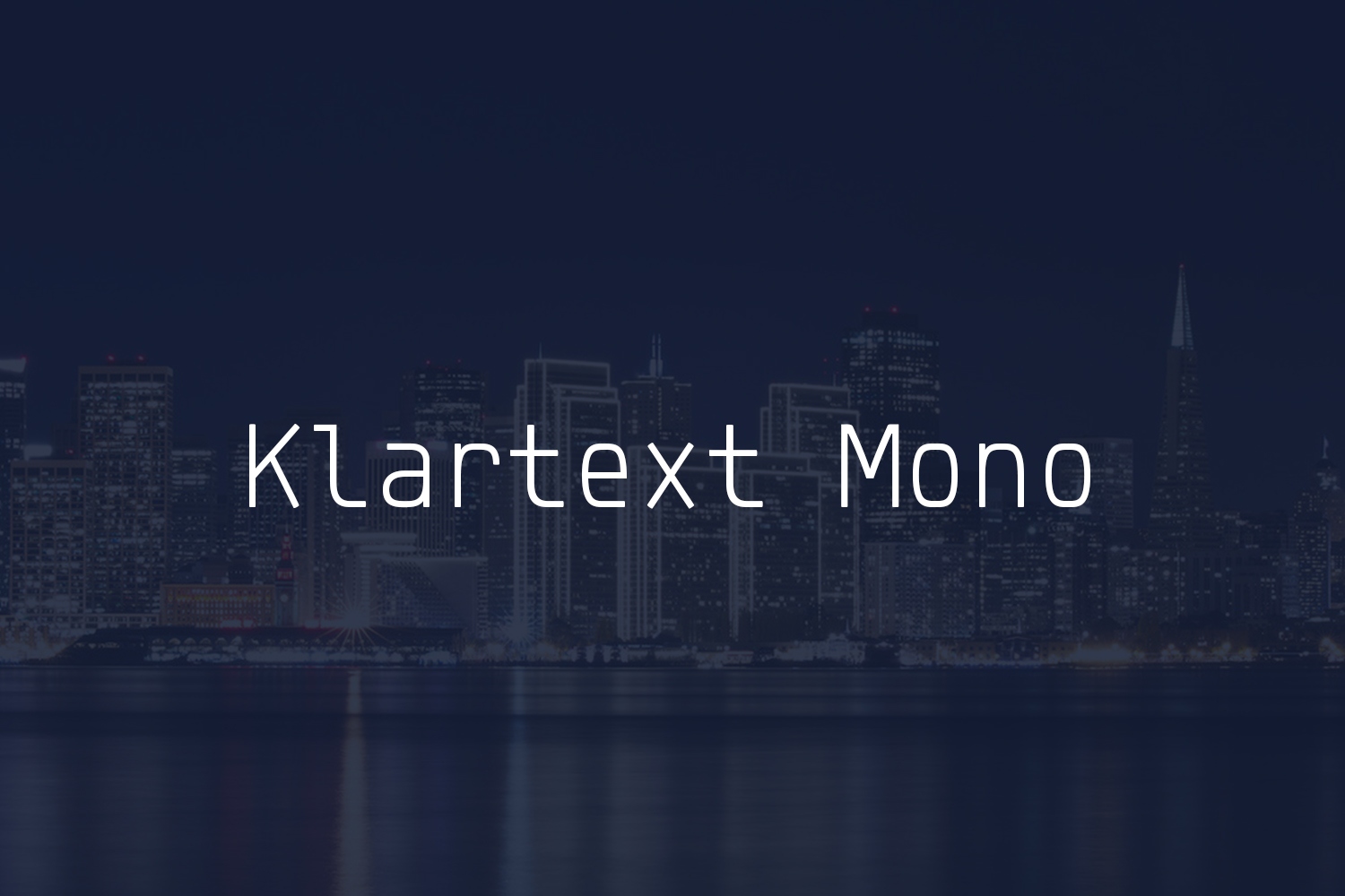Klartext Mono