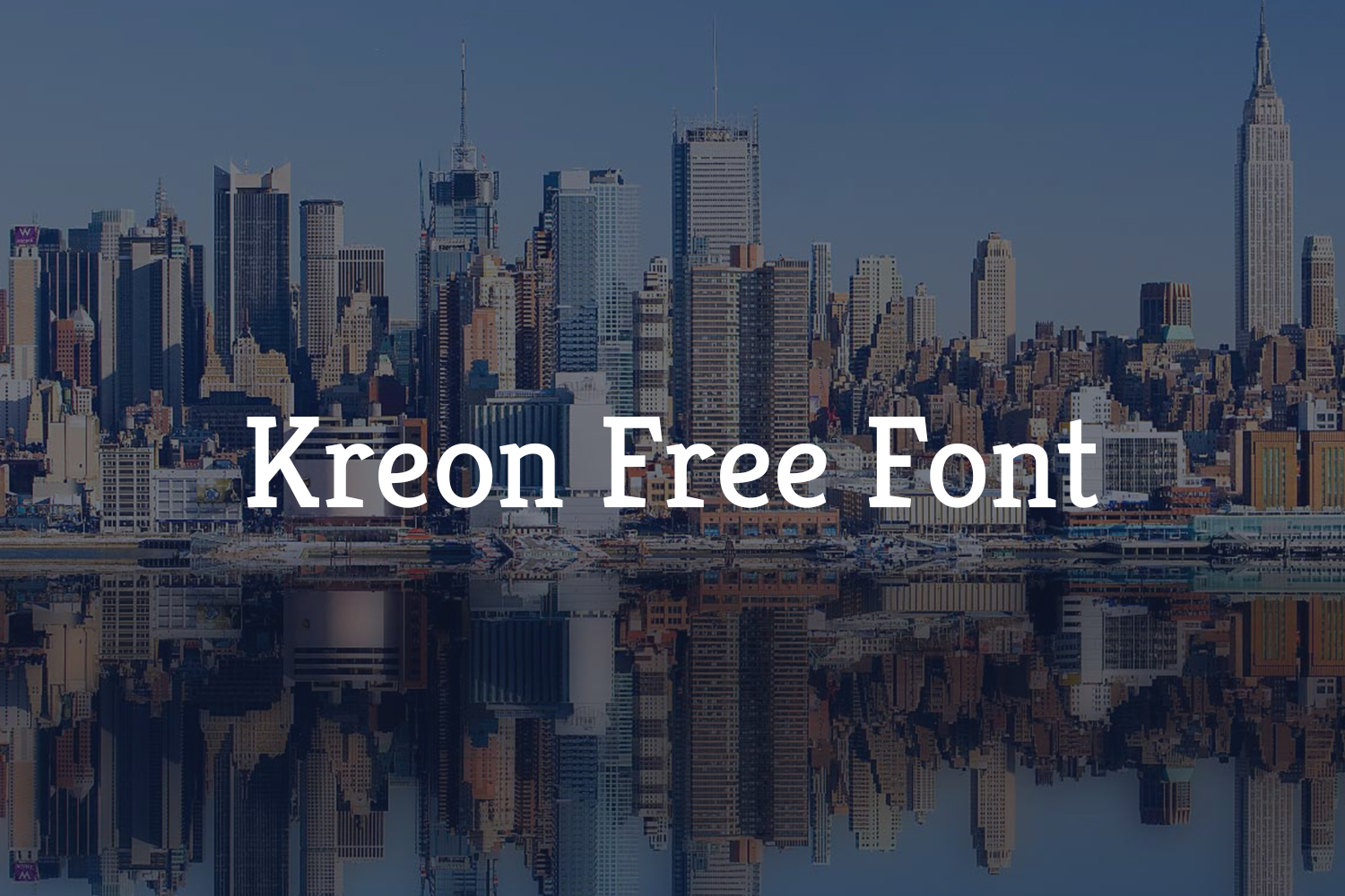 Kreon Free Font Family