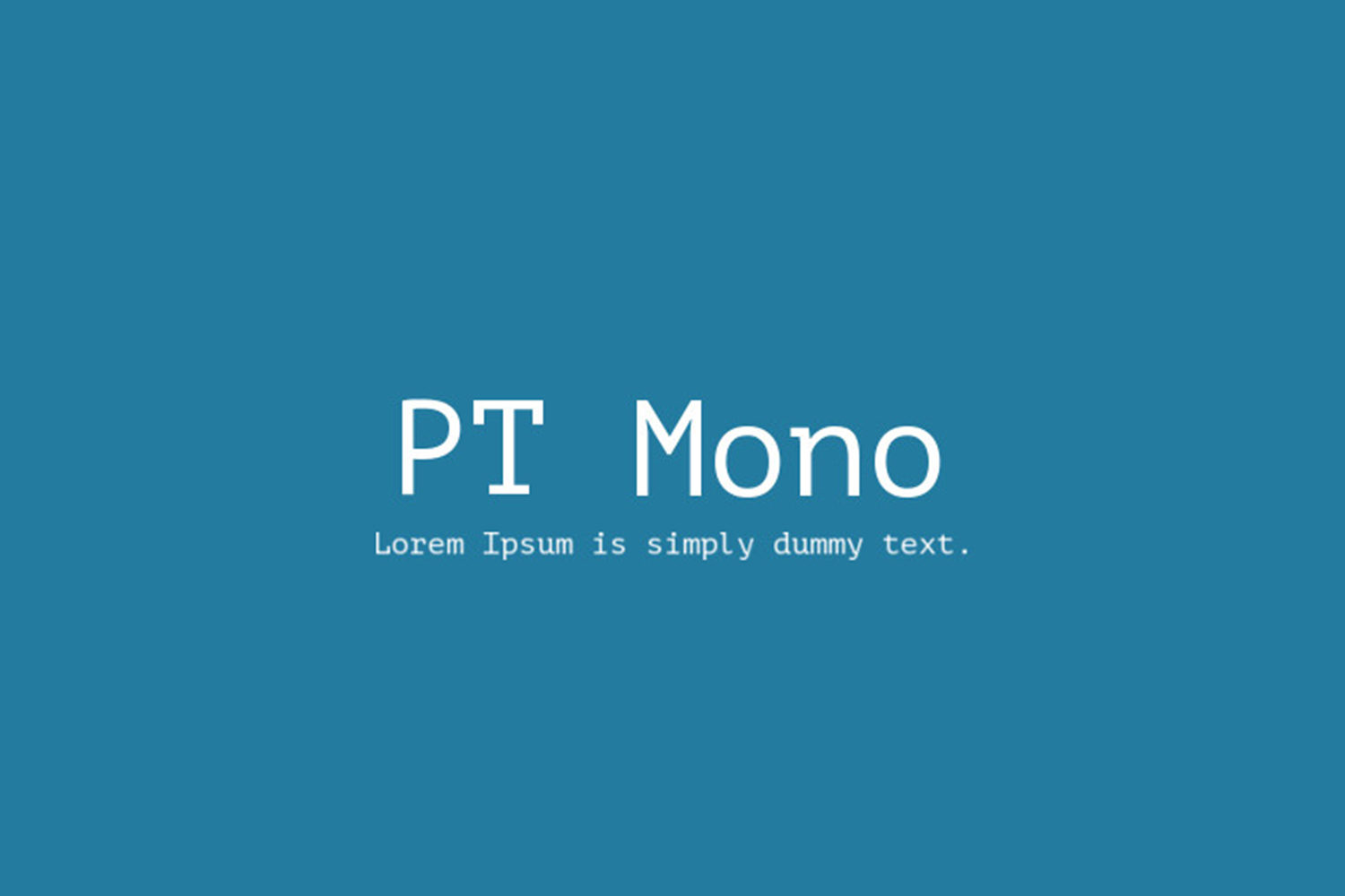 PT Mono