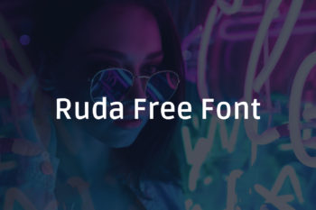 Ruda Free Font Family