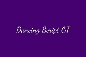 Dancing Script OT