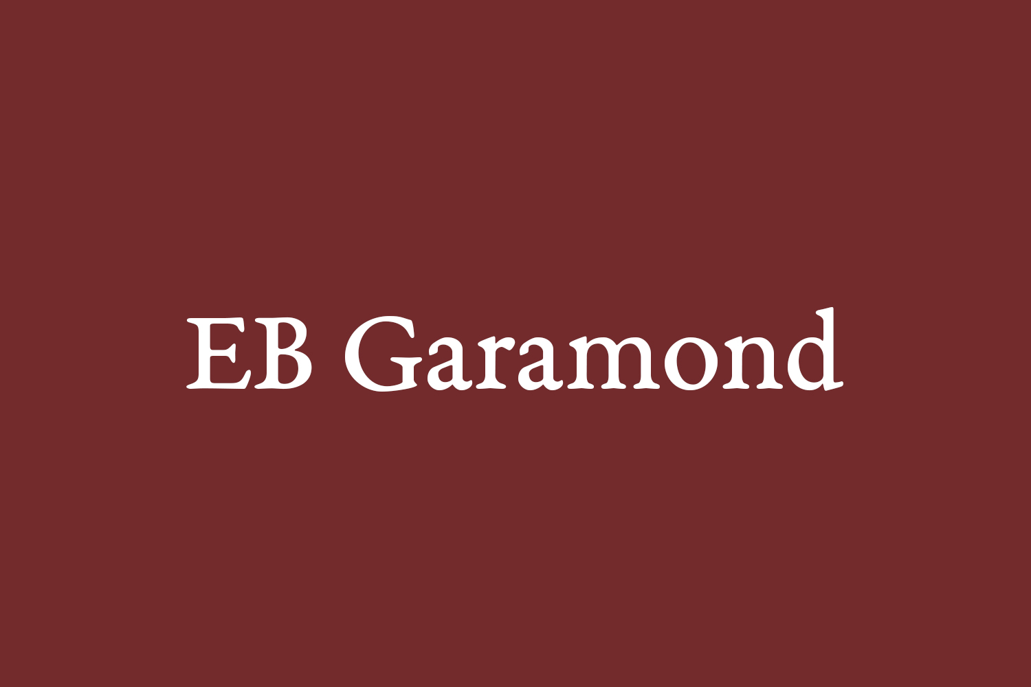 EB Garamond