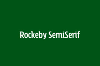 Rockeby SemiSerif