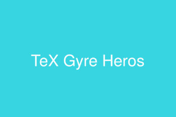 TeX Gyre Heros