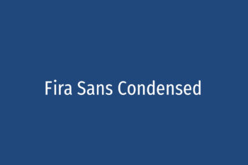 Fira Sans Condensed