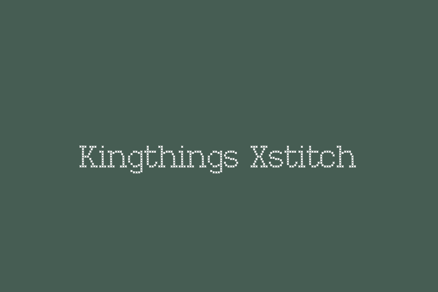 Kingthings Xstitch