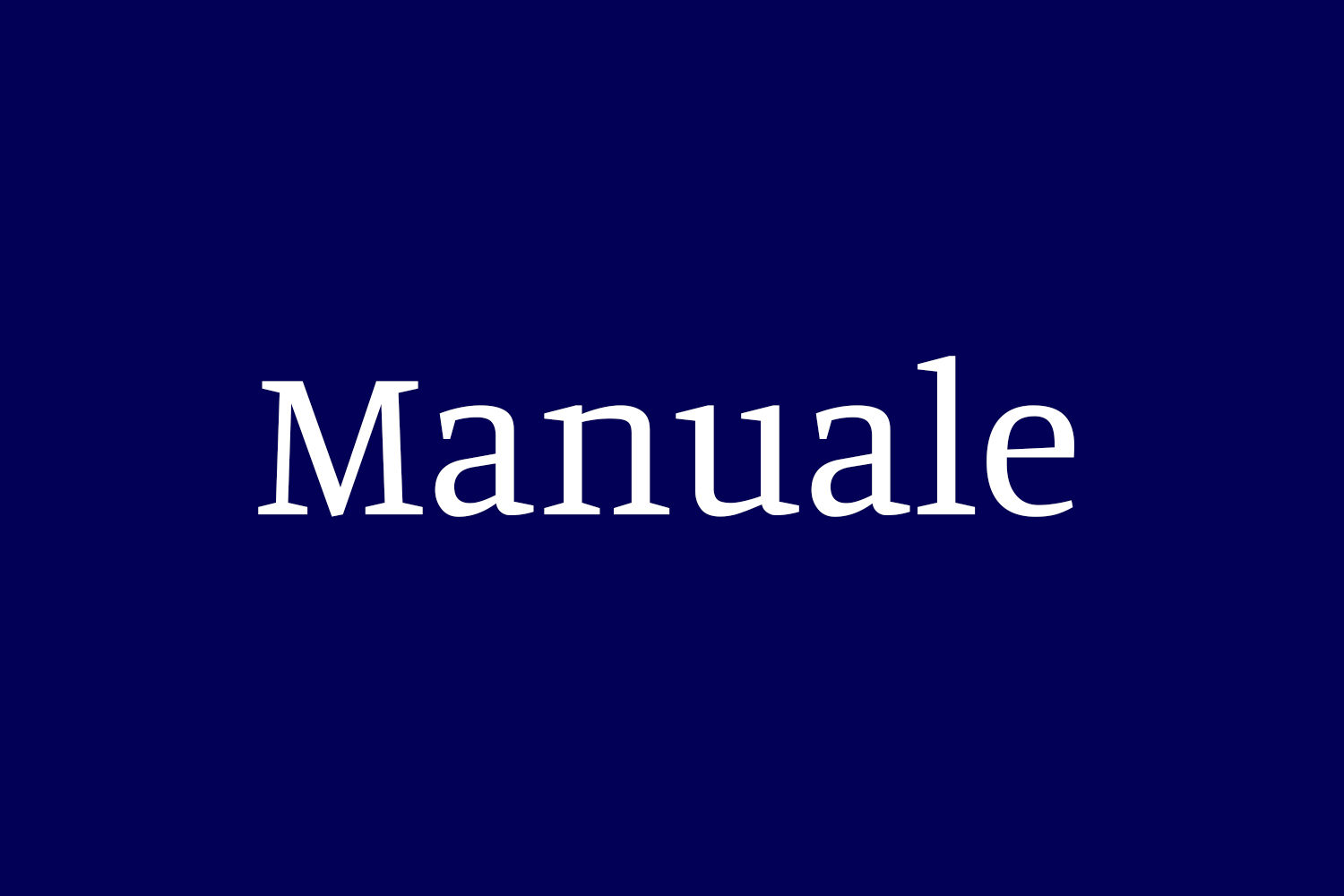 Manuale