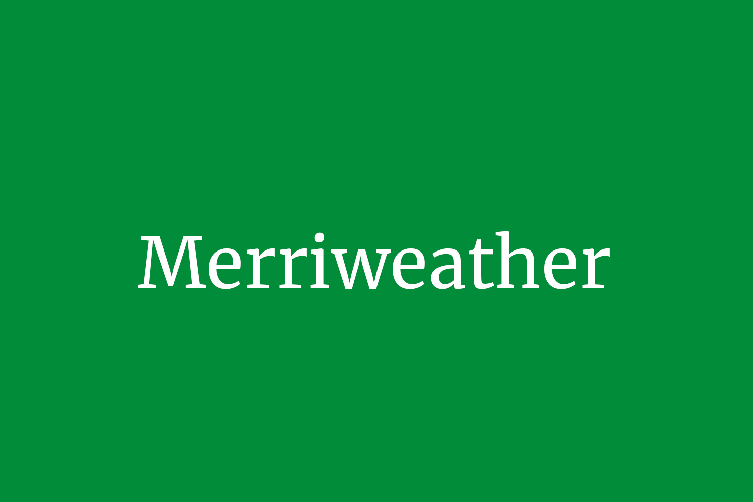 Merriweather