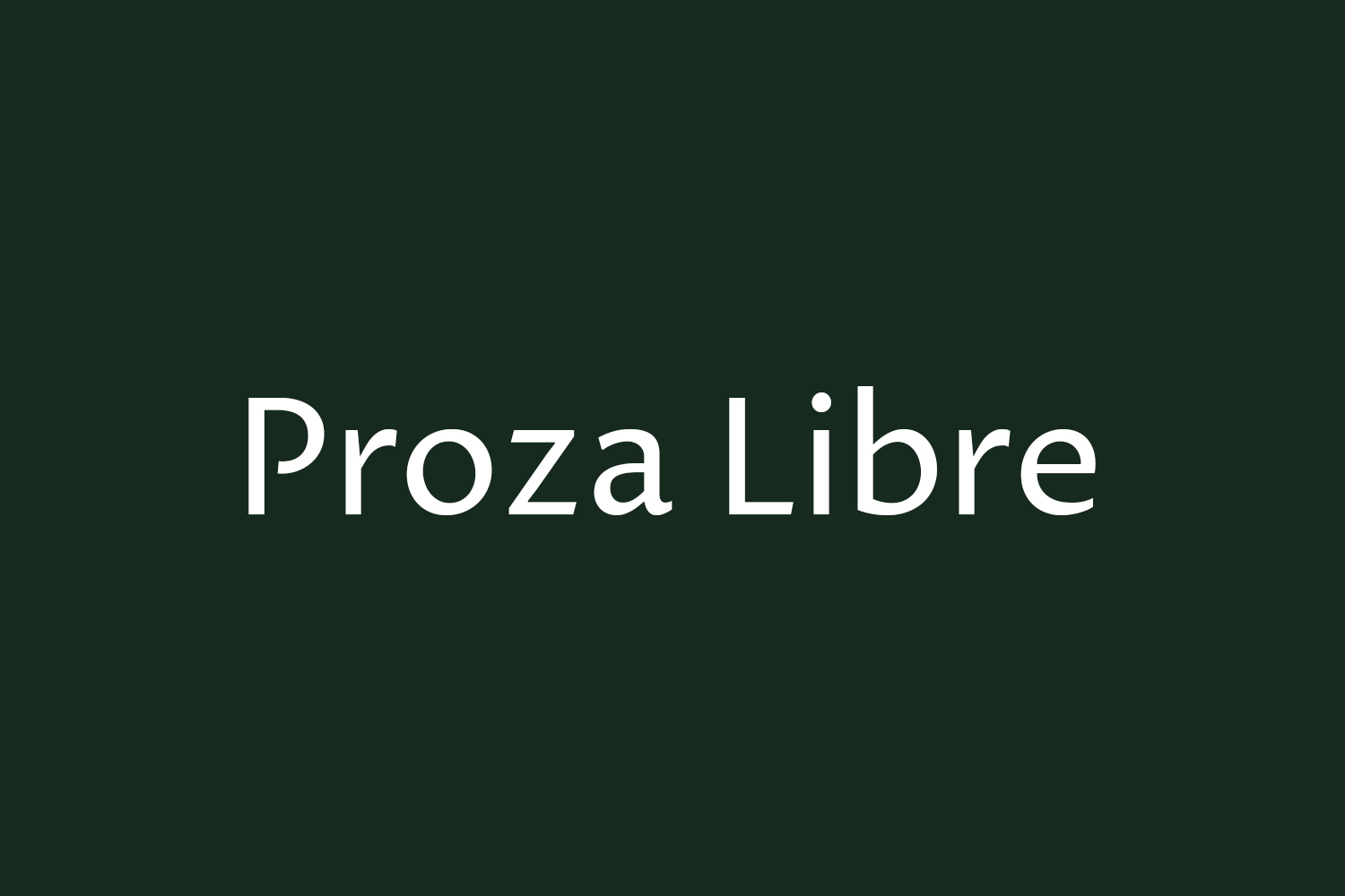Proza Libre