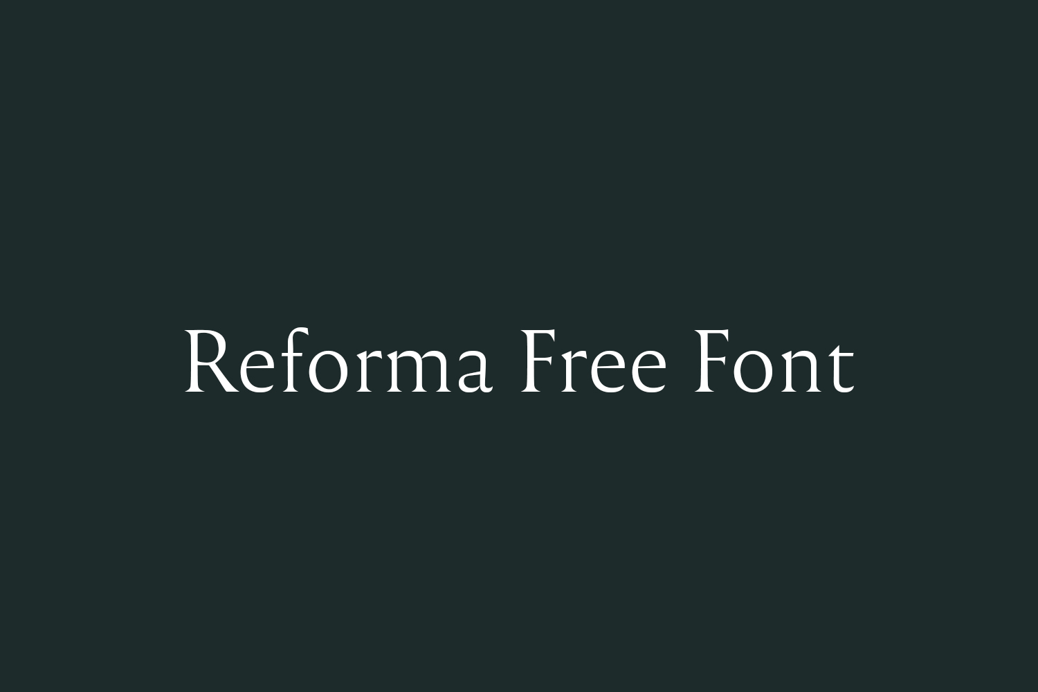 Reforma