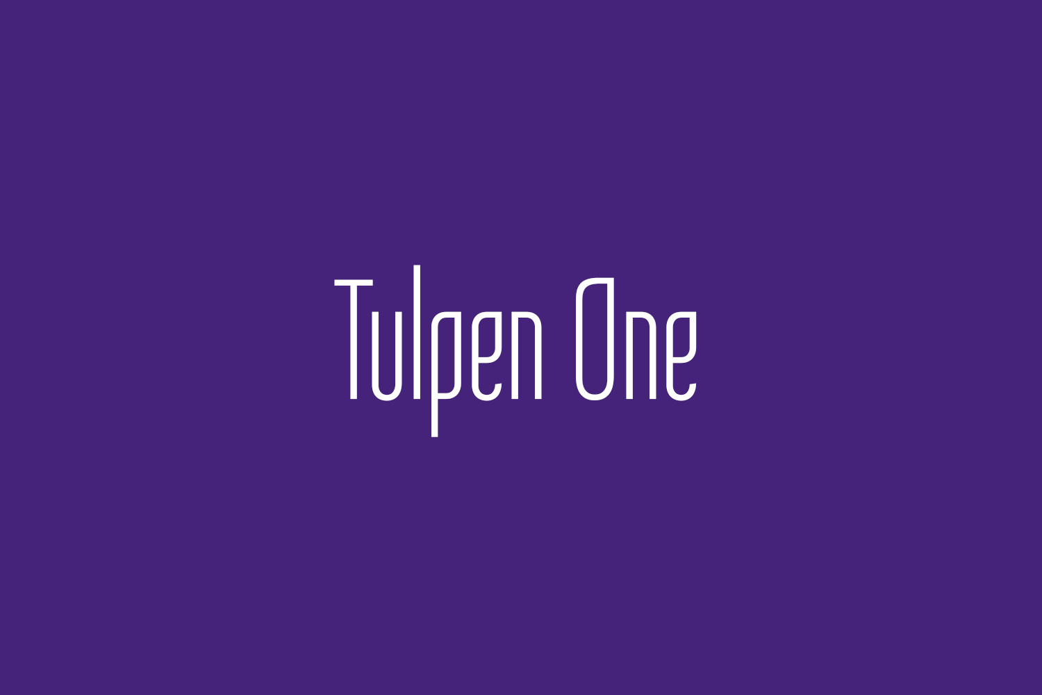 Tulpen One