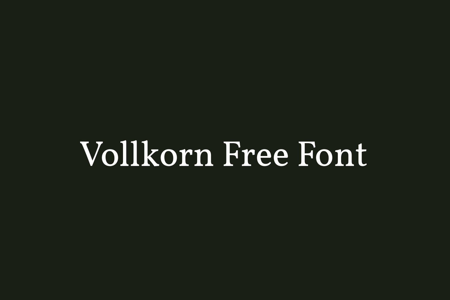 Vollkorn