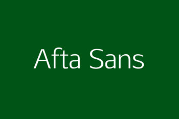 Afta Sans