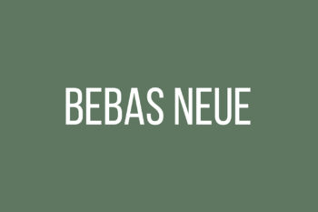 Bebas Neue