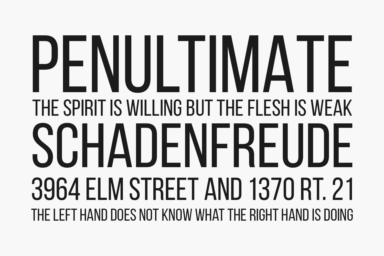 Bebas Neue | Fonts Shmonts